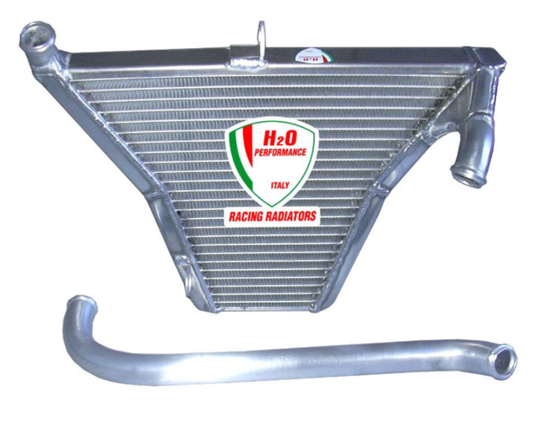 H2O PERFORMANCE ADDITIONAL WATER RADIATOR YAMAHA YZF R6 2003-2005