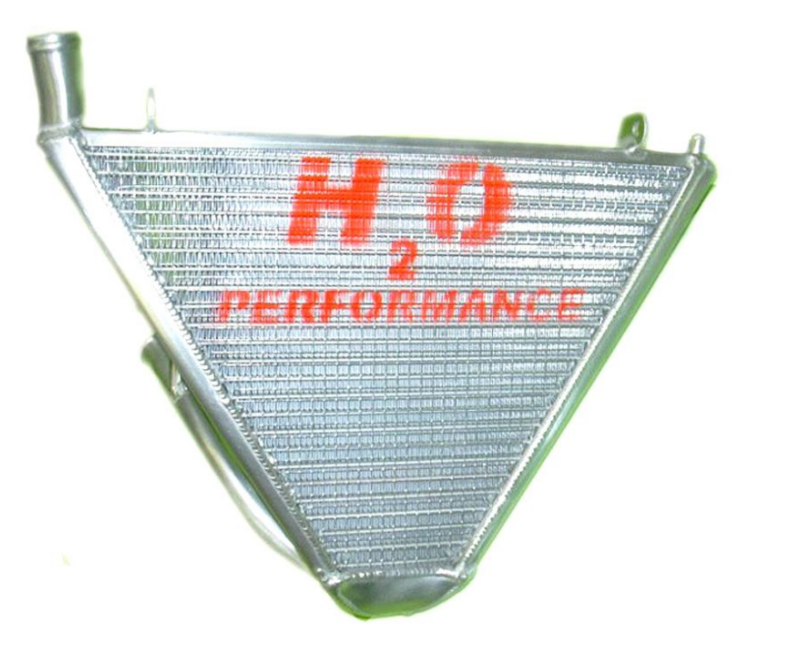 H2O PERFORMANCE ADDITIONAL WATER RADIATOR YAMAHA YZF R6 2008-2016