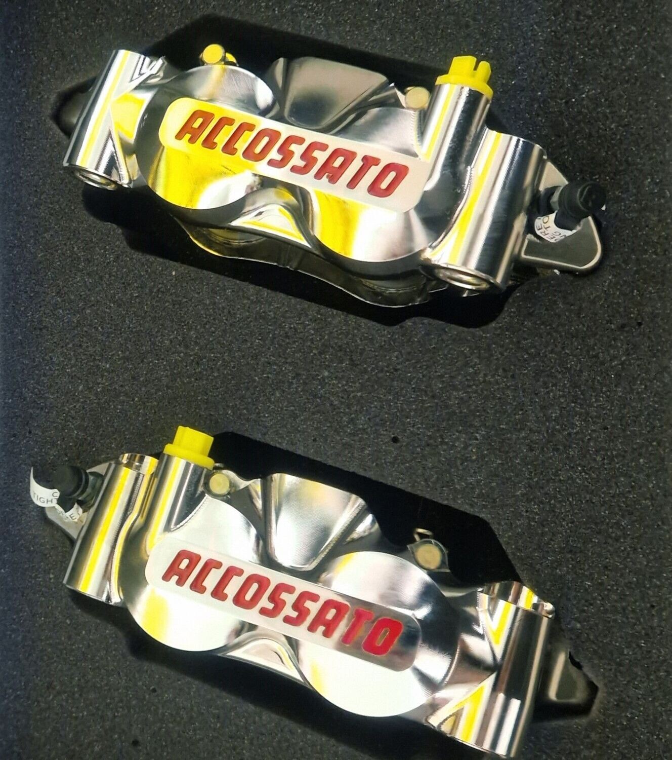 Accossato Nickel Plated PZ001 CNC Race Calipers 108mm