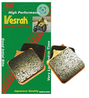 VESRAH brake pads for Honda models: SS compound