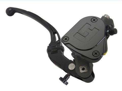 Accossato master cylinder - forged - With integrated reservoir - folding lever