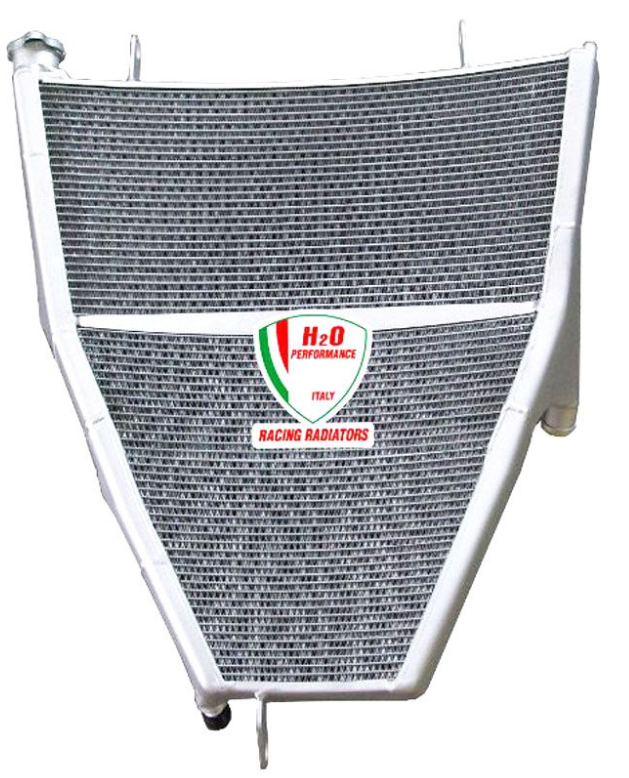 H2O PERFORMANCE OVERSIZED WATER RADIATOR HONDA CBR 1000 RR 2008-2019 H2O PERFORMANCE OVERSIZED WATER RADIATOR HONDA CBR 1000 RR 2008-2019