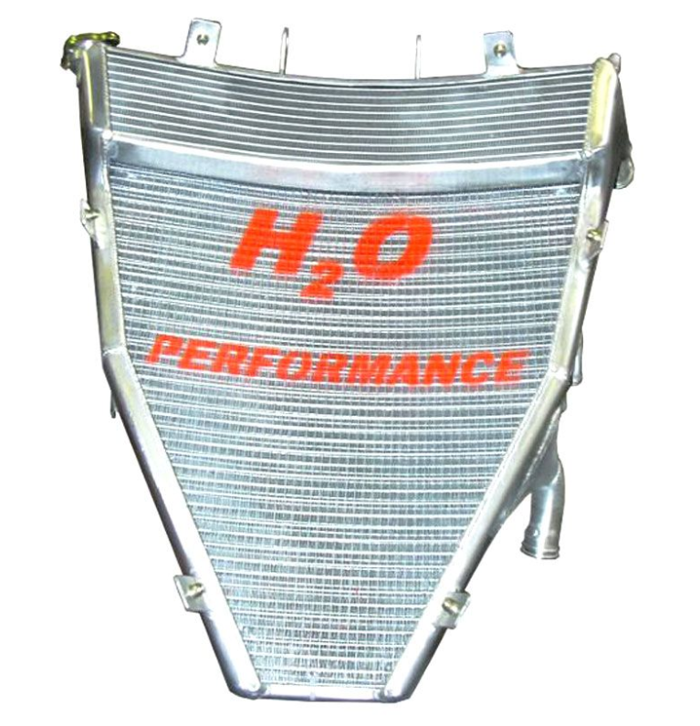 H2O PERFORMANCE OVERSIZED WATER RADIATOR HONDA CBR 600 RR 2003-2006 H2O PERFORMANCE OVERSIZED WATER RADIATOR HONDA CBR 600 RR 2003-2006