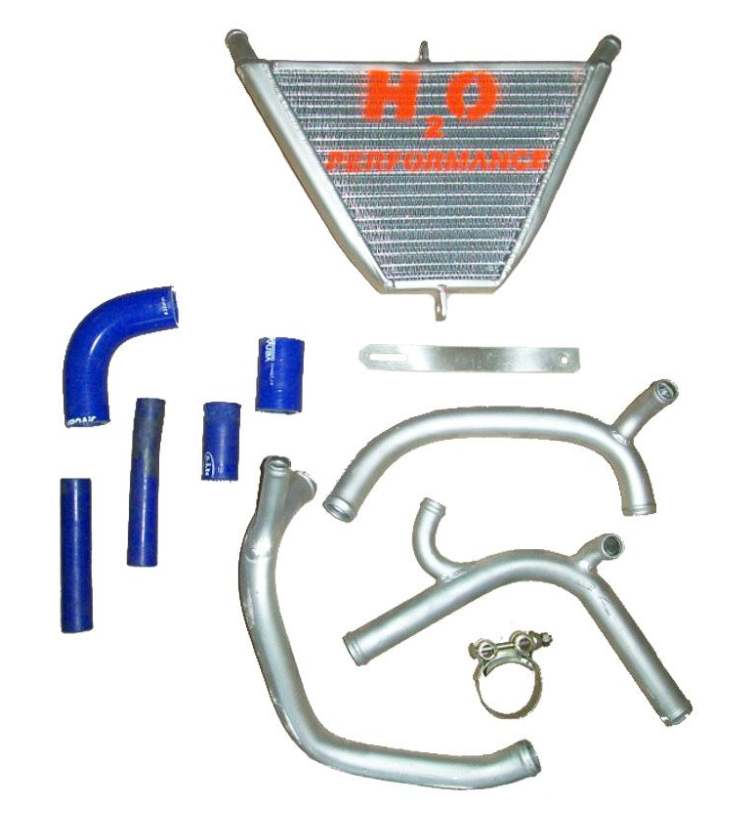 H2O PERFORMANCE OVERSIZED OIL RADIATOR HONDA CBR 1000 RR 2008-2016 H2O PERFORMANCE OVERSIZED OIL RADIATOR HONDA CBR 1000 RR 2008-2016