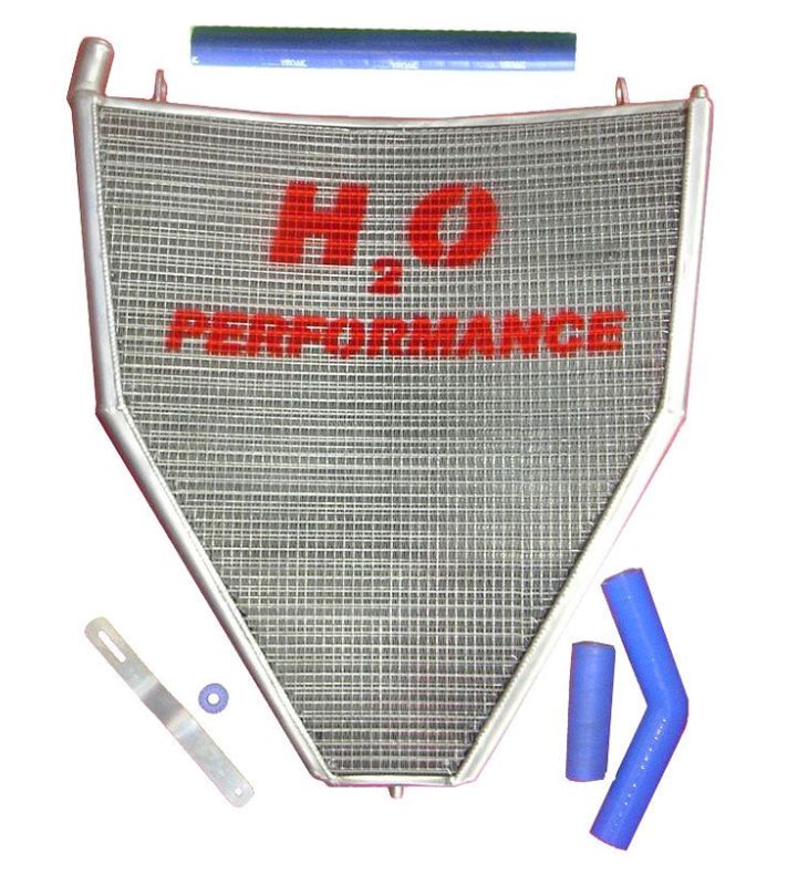 H2O PERFORMANCE OVERSIZED WATER RADIATOR HONDA CBR 1000 RR 2006-2007