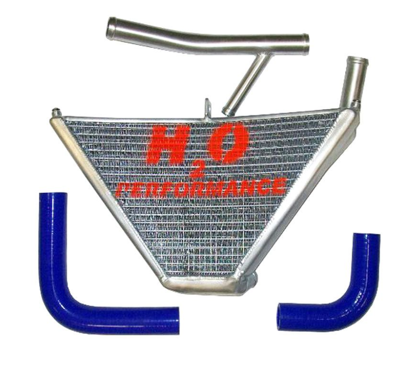 H2O PERFORMANCE ADDITIONAL WATER RADIATOR H2O PERFORMANCE ADDITIONAL WATER RADIATOR "CURVED RADIATOR" HONDA CBR 600 RR 07-12