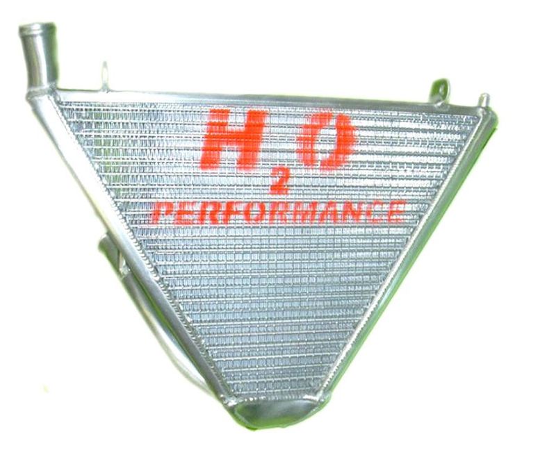 H2O PERFORMANCE ADDITIONAL WATER RADIATOR YAMAHA YZF R6 2008-2016