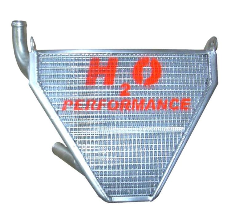 H2O PERFORMANCE ADDITIONAL WATER RADIATOR YAMAHA YZF-R6 2006-2007