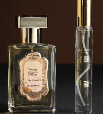 La Sultane de Saba 'oranjebloesem' parfum 50 ml + gratis klein zakformaat 10 ml