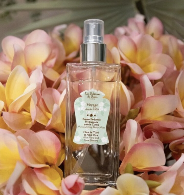 La Sultane de Saba 'reis naar de eilanden' body mist