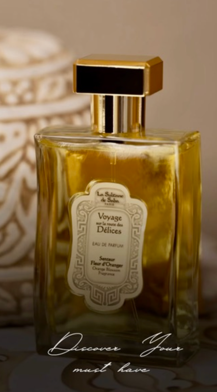 La Sultane de Saba 'oranjebloesem' parfum 50 ml + gratis klein zakformaat 10 ml