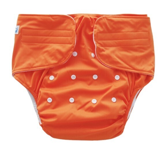 Baby land Adult Reusable Diaper - Orange