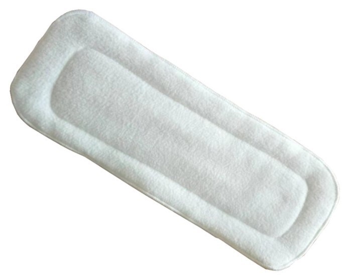 Bamboo booster insert - White