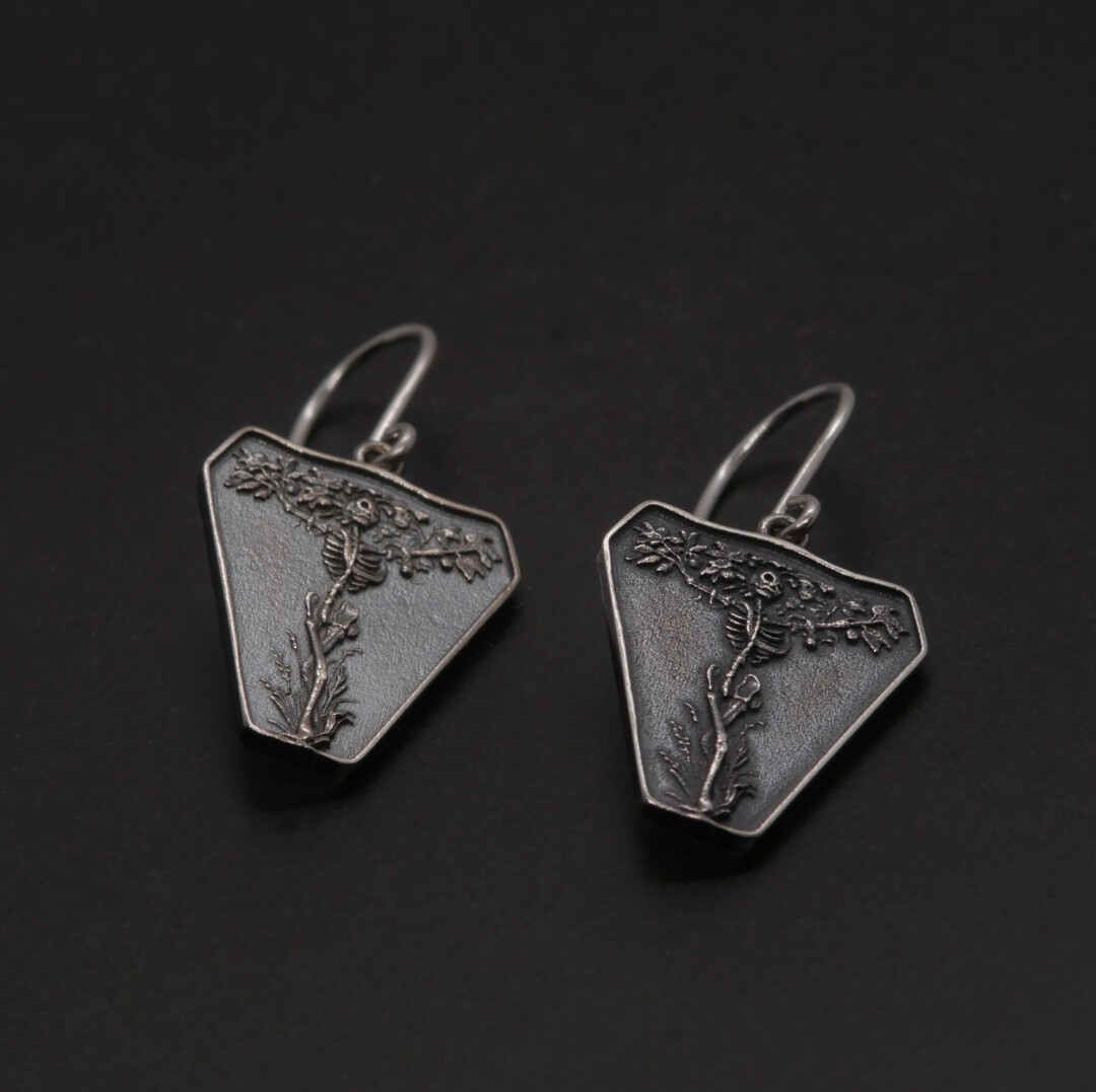Tree Of Life Earrings Silver
