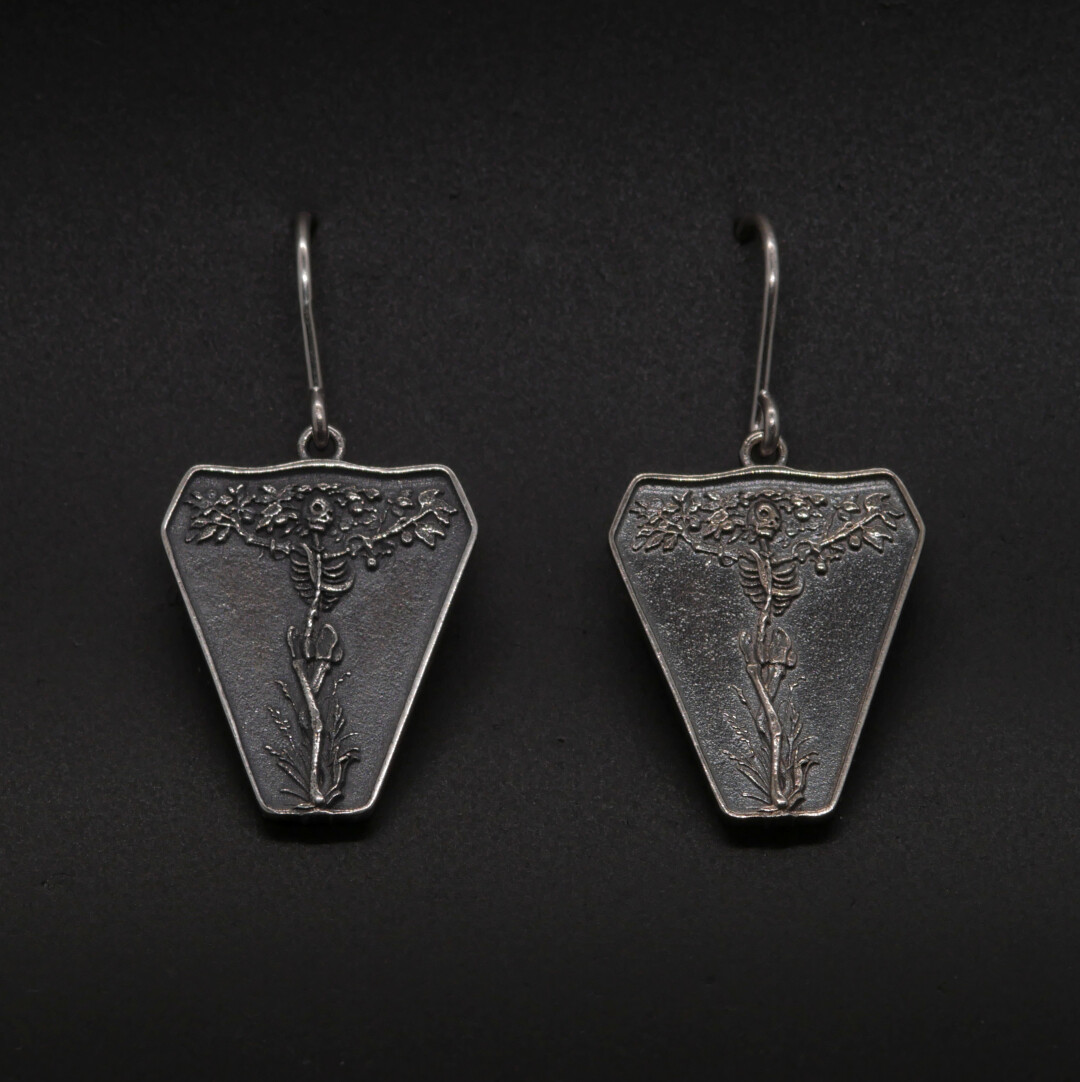 Tree Of Life Earrings Silver