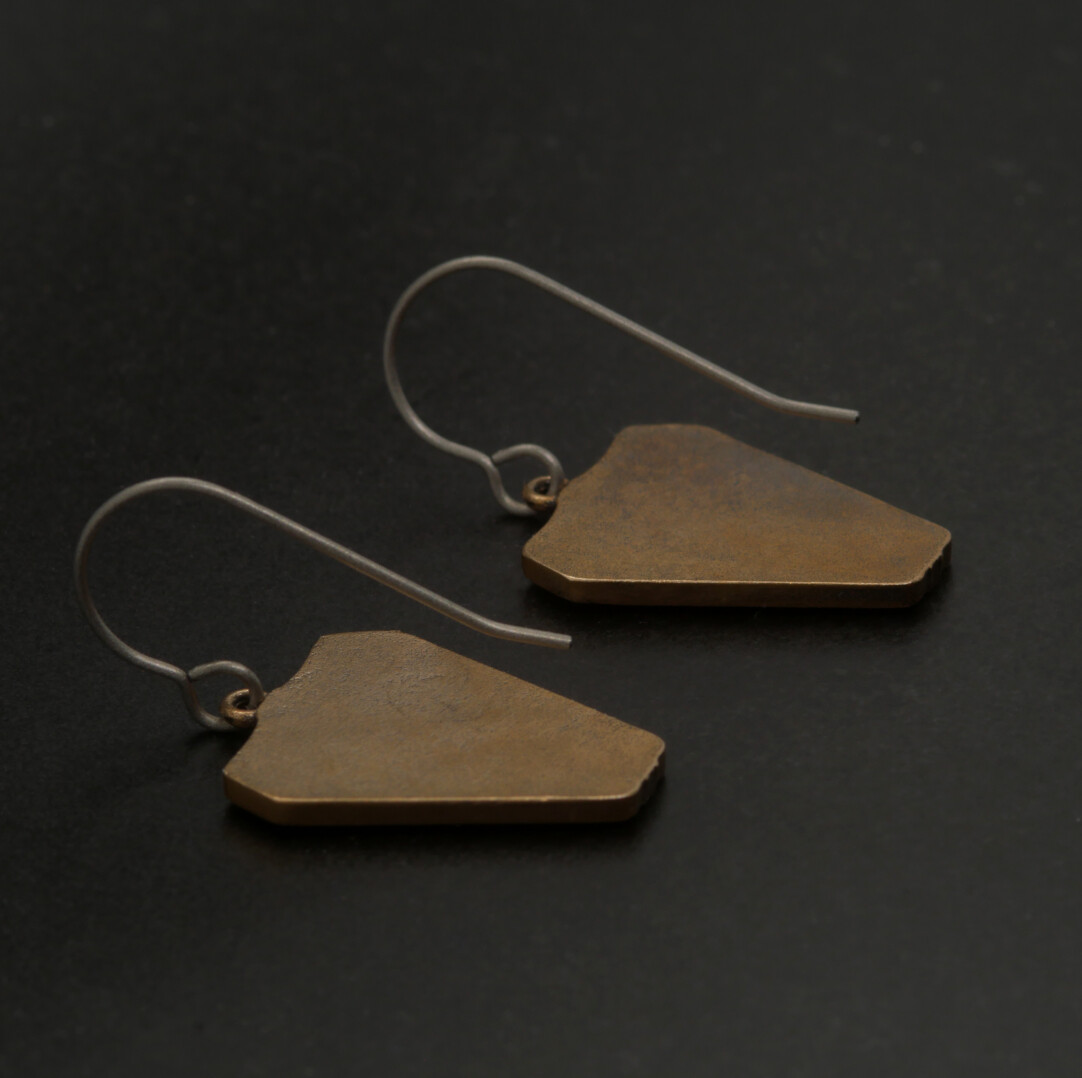 Tree Of Life Earrins Bronze