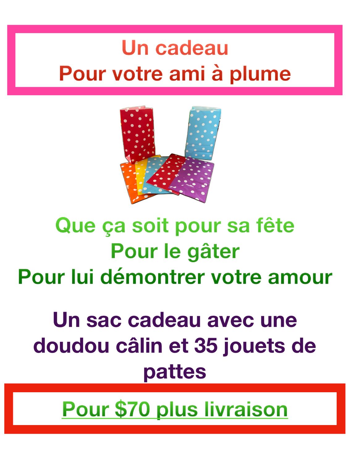 Sac cadeau