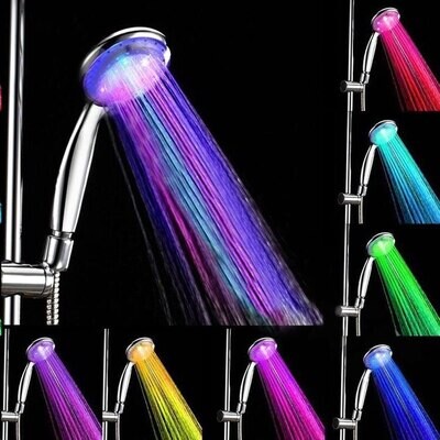 CABEZAL DE DUCHA LED AHORRADOR DE AGUDA