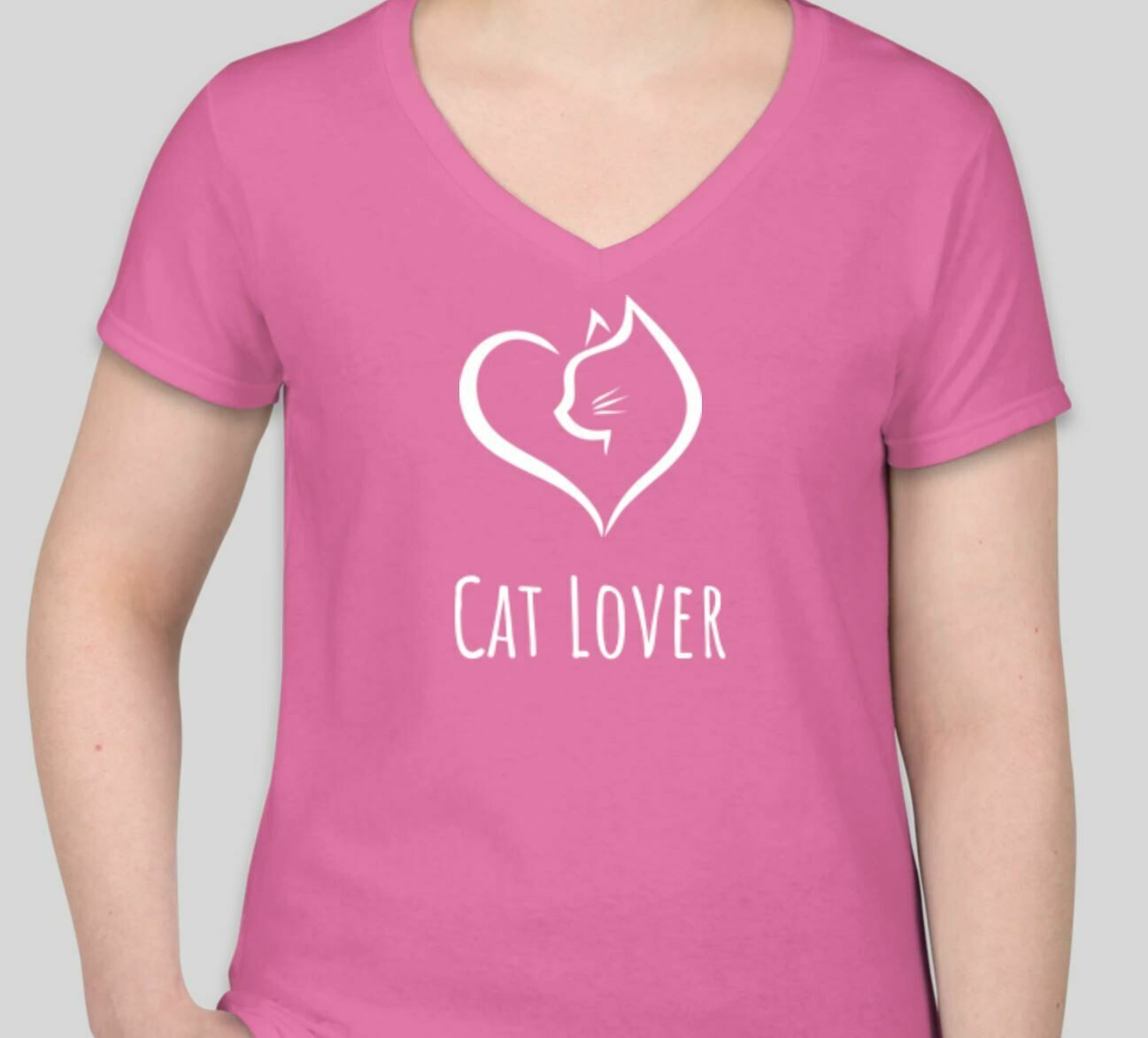 Women's T-shirt Cat Lover (Women) Azalea