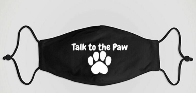 Pet-themed Face Mask "Talk to the Paw"