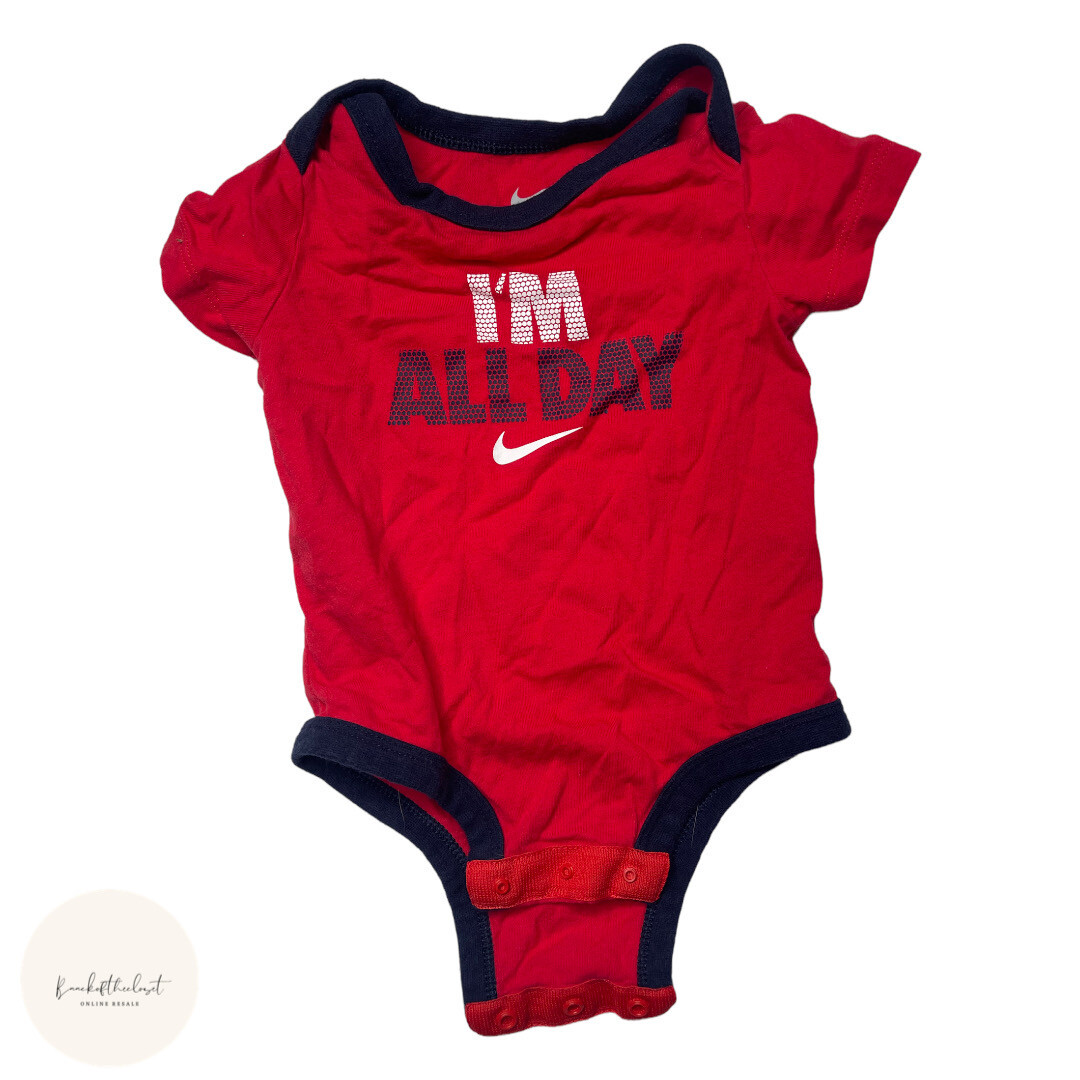 Nike Boys Bodysuit ( Red )