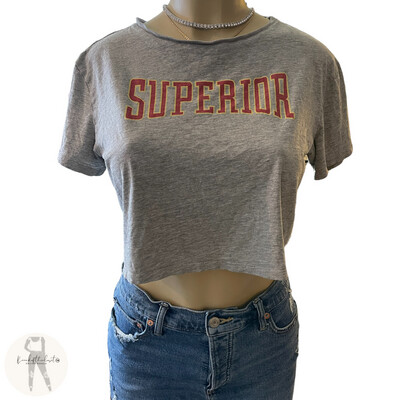 “ Superior “ Crop T-shirt