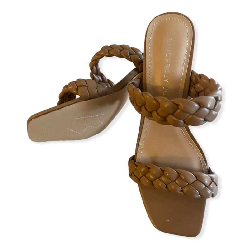 Braided Strappy Heels