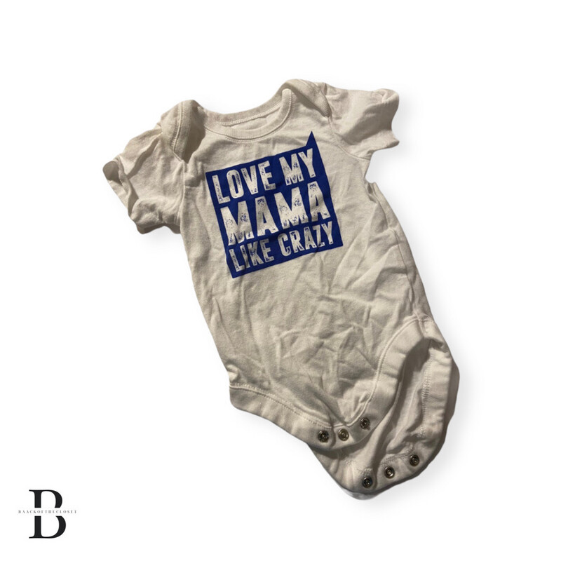 “Love My Momma Like Crazy” Onesie