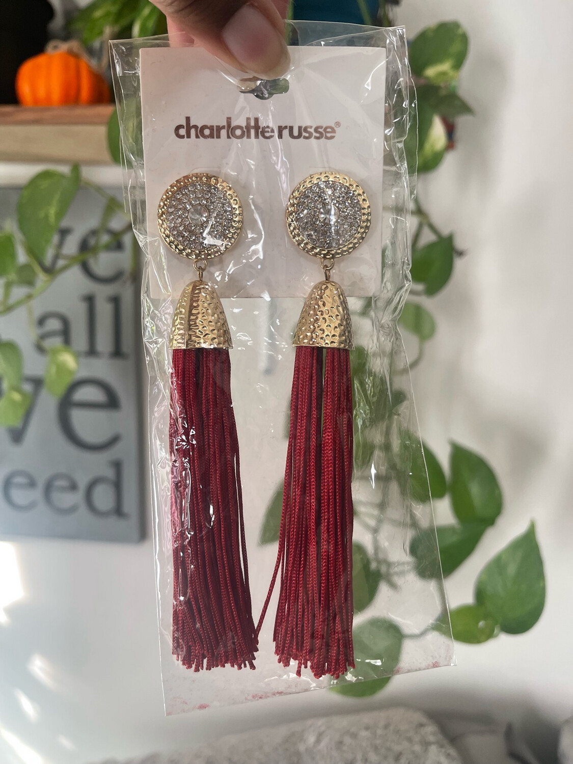 Long Tassel Earrings (NWT)