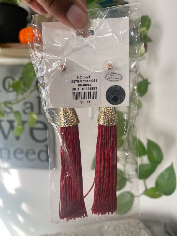 Long Tassel Earrings (NWT)