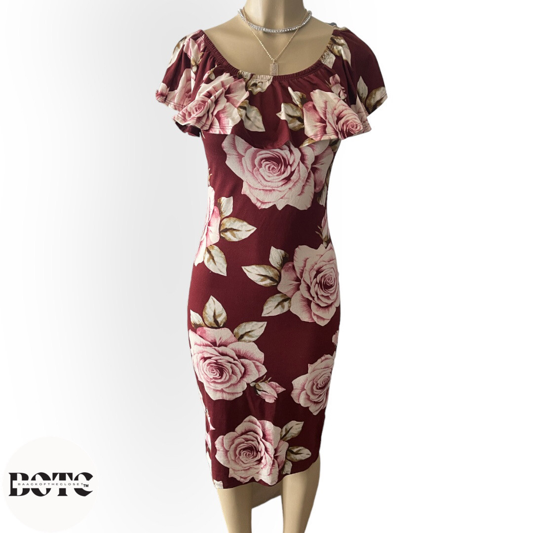 Kik Floral Bodycon Dress