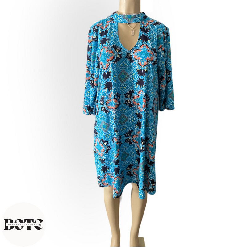 Derek Heart Blue Dress