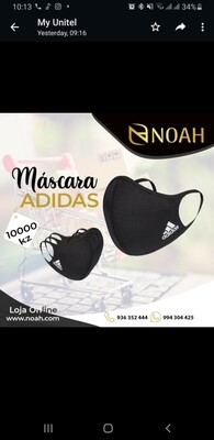 Máscaras Adidas e Reebok