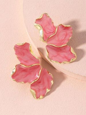 Brincos de Flor Elegante