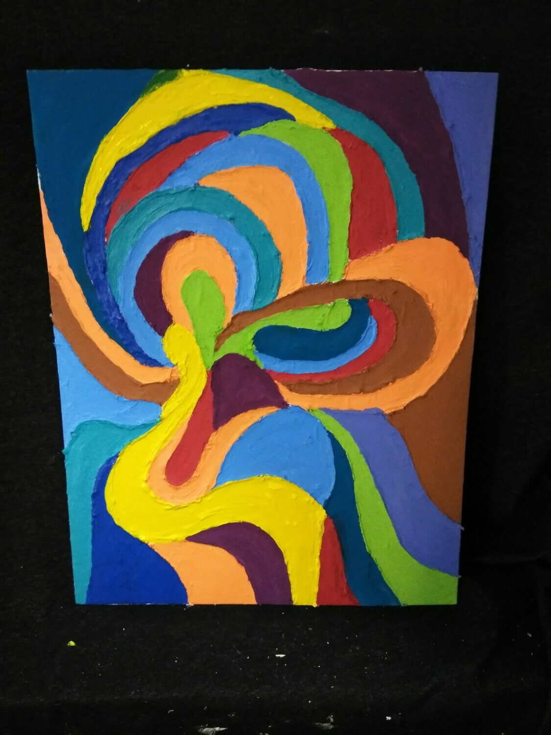 Crazy Monkey/ Abstract Art