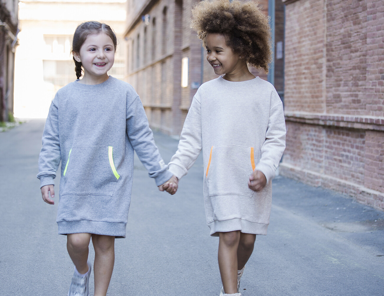 Vestido Kids Orange