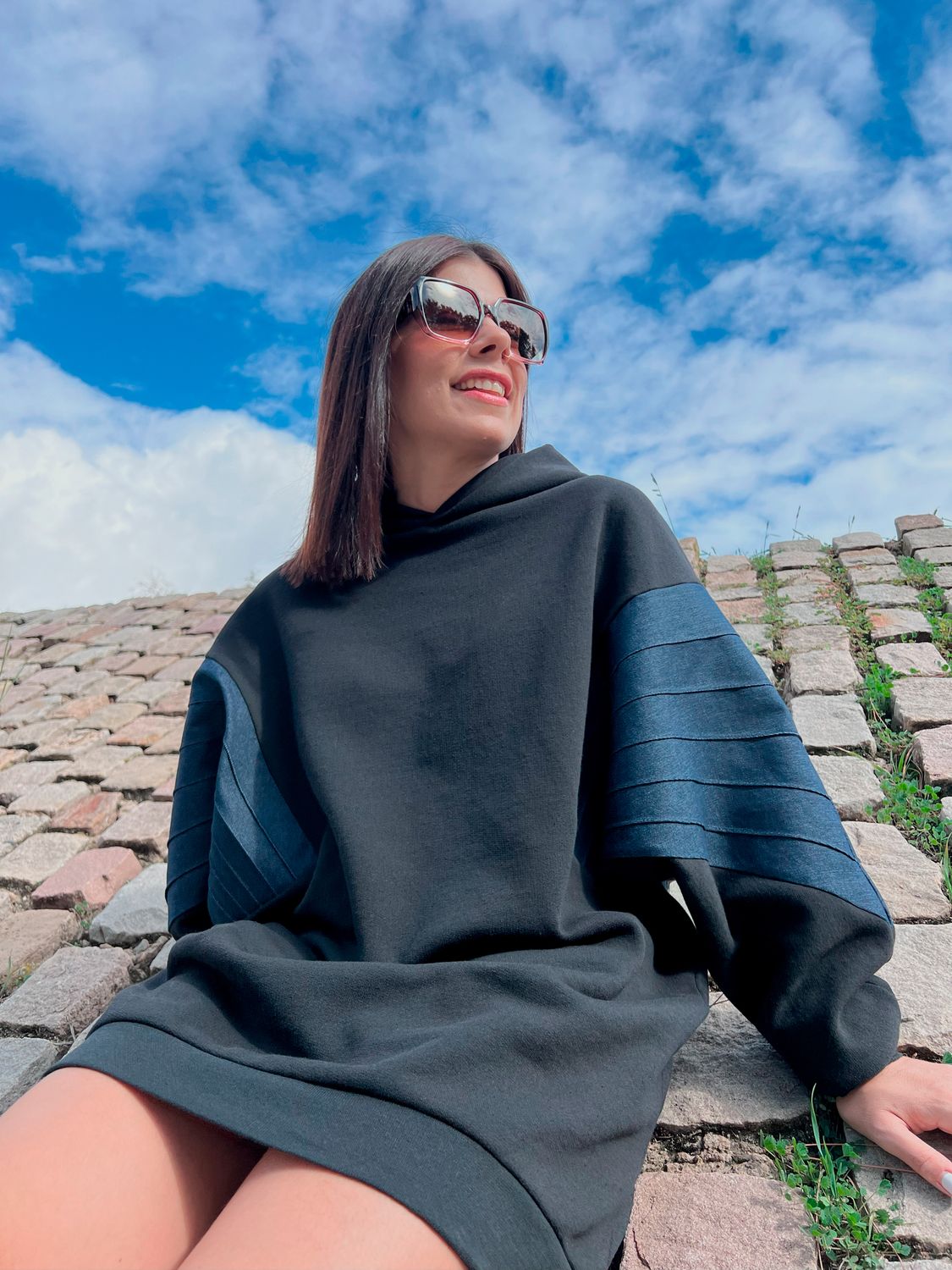 Sudadera vestido Path