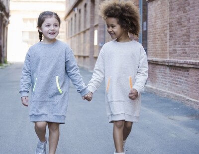 Vestido Kids Orange