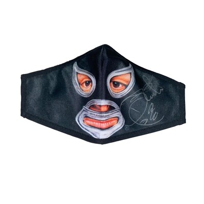 Printed Face Mask El Hijo del Santo Signed Eyes Ver.