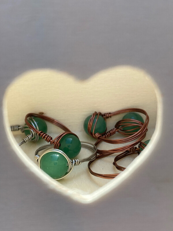 Green Aventurine Ring