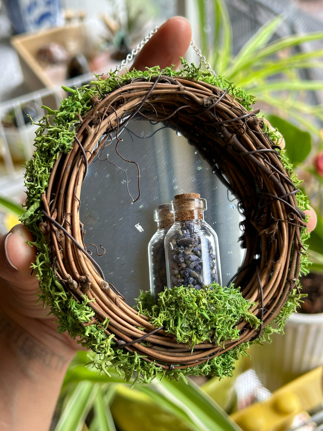 Lavender Peace Mirror