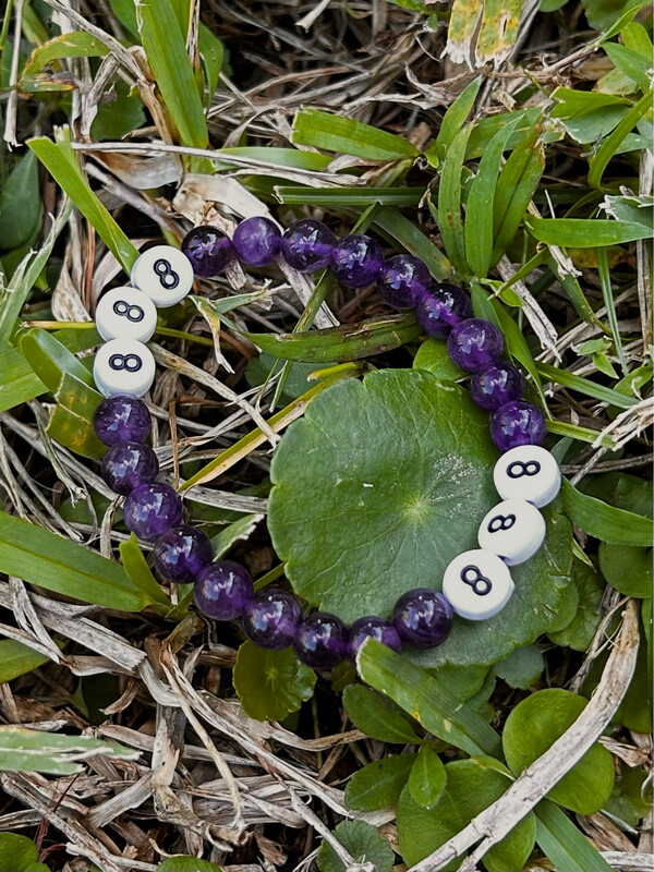 Amethyst 888 Protection Bracelet
