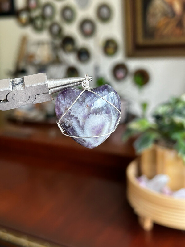 Amethyst Heart