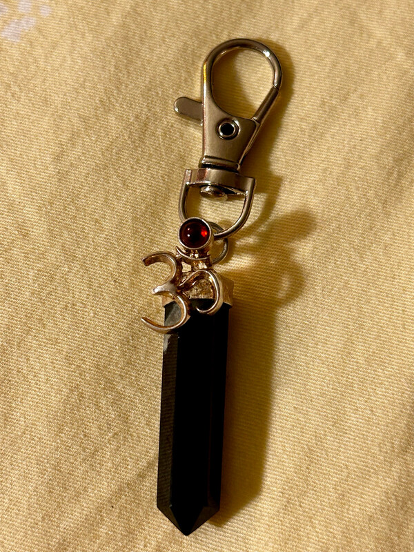 Crystal OM Keychain