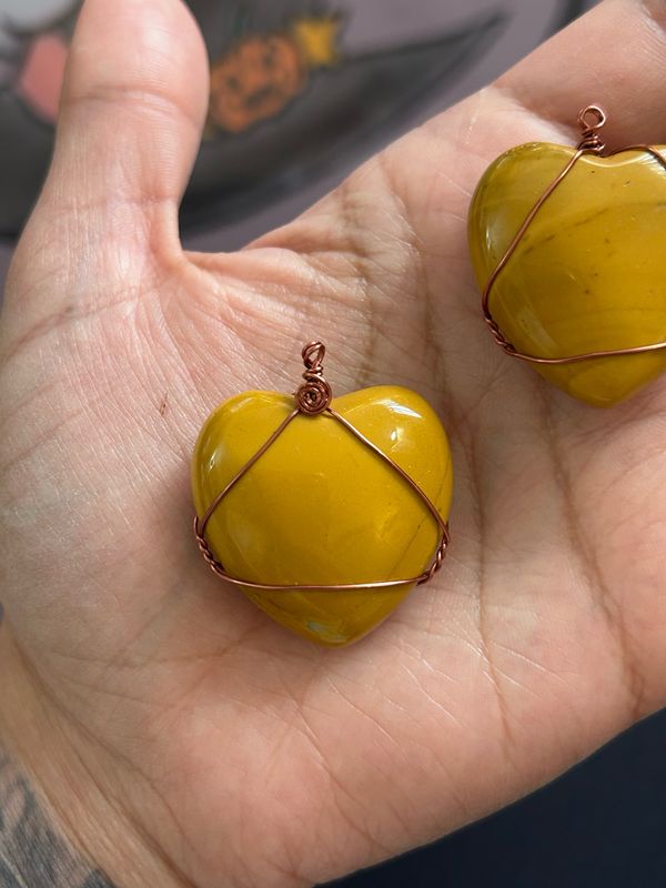 Mookaite Jasper Heart