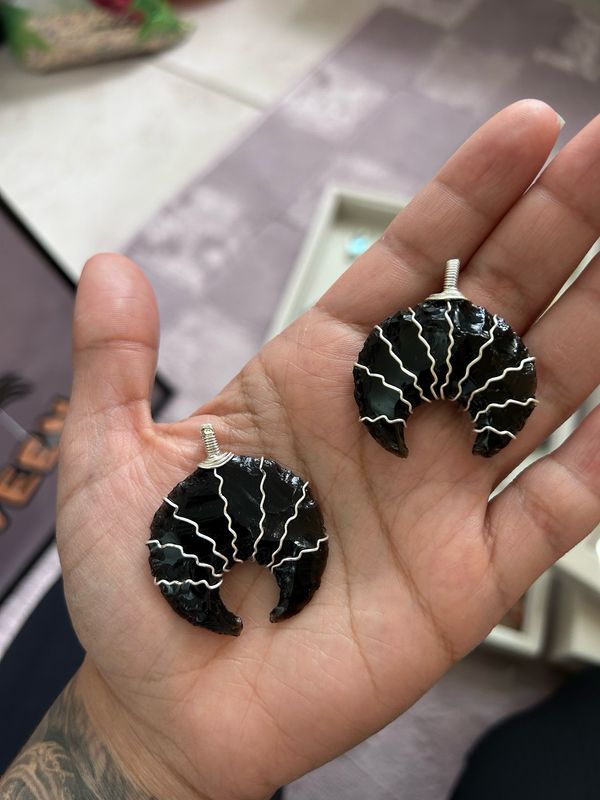 Black Obsidian Pendant