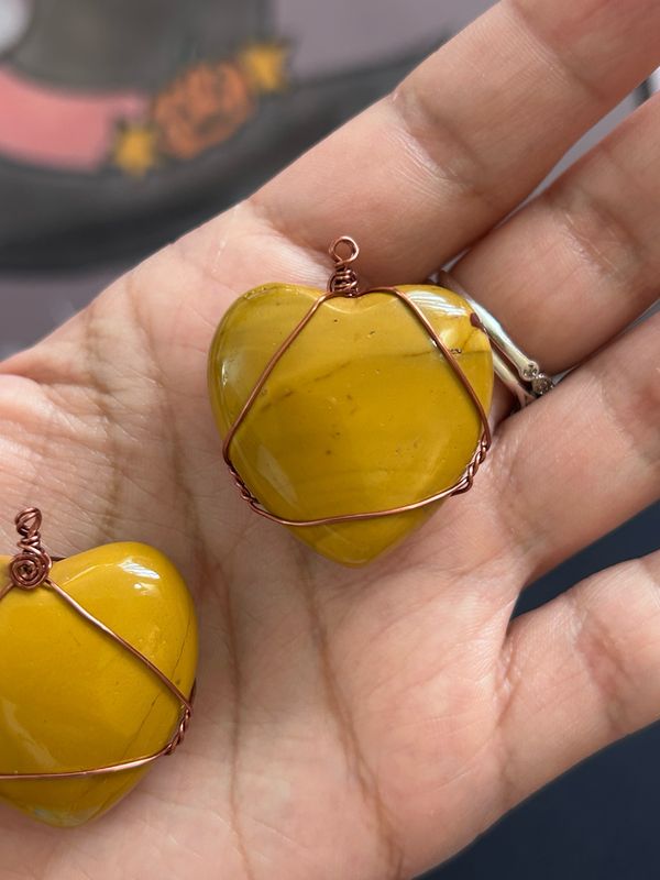 Mookaite Jasper Heart