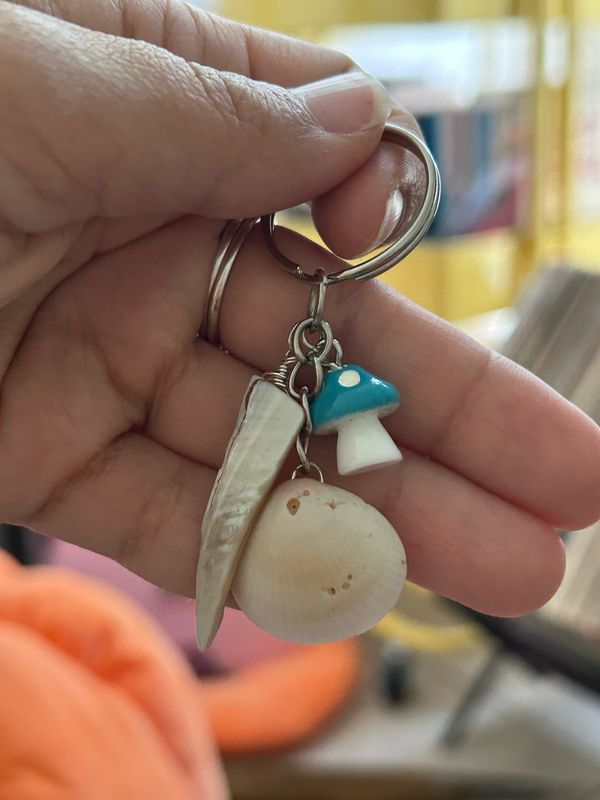 Florida Shell Keychain