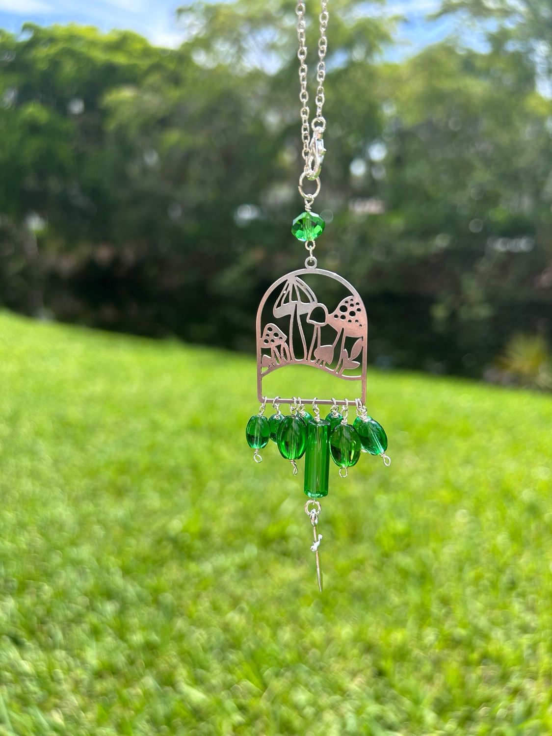 Mushroom Car Charm