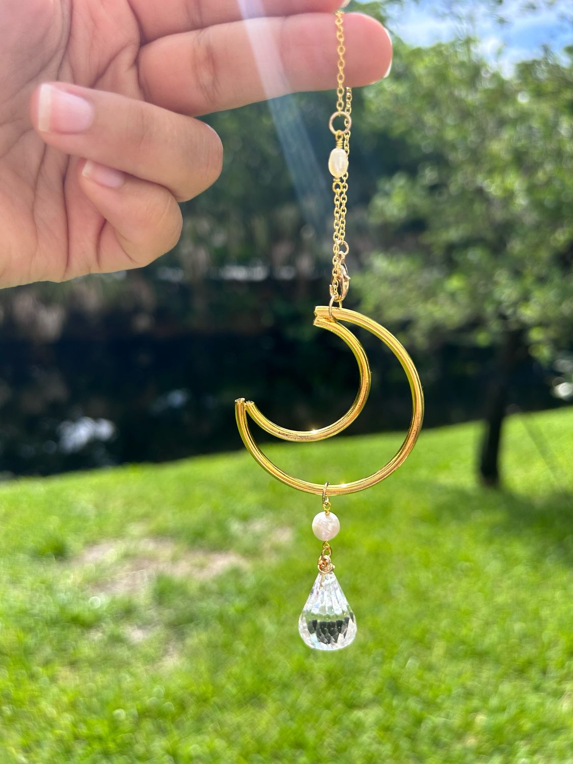 Pearly Car Charm